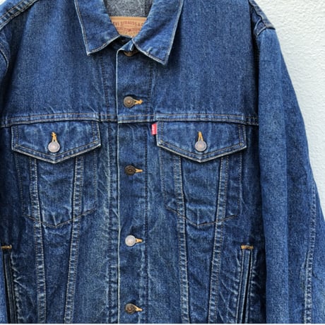 USA製Levi's71506-0316ブランケット付きデニムジャケット