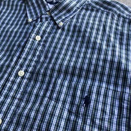 Ralph Lauren チェックシャツ 〝BIG SHIRT〟