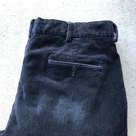 POLO RALPHLAUREN 太畝コーデュロイパンツW36×L30  ネイビー