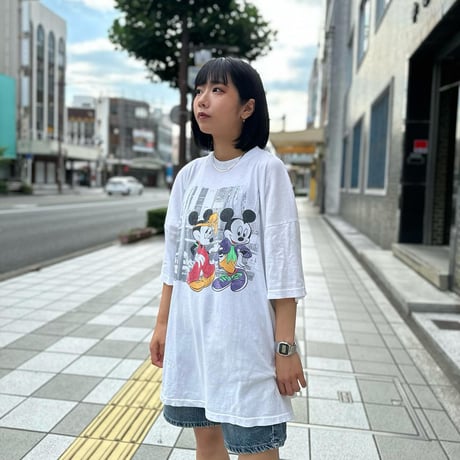 ミッキー&ミニーTシャツ
