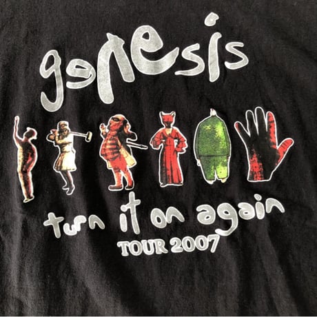 genesis バンドTシャツ  XL