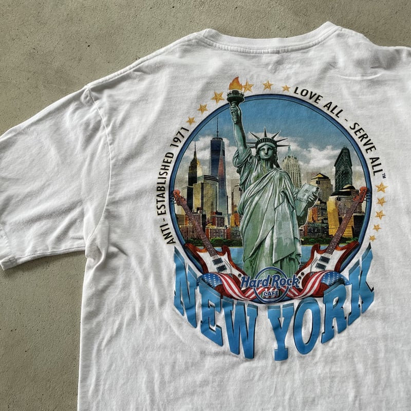 Hard Rock CAFE 'NEW YORK' Tシャツ | CUSTOM FEVER