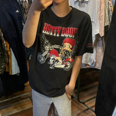 Betty Boop プリントTシャツ