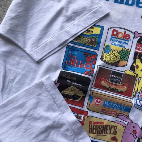 90's USA製　AlbertsonsプリントTシャツ