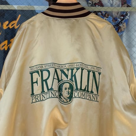 USA製 Holloway FRANKLIN スタジャン
