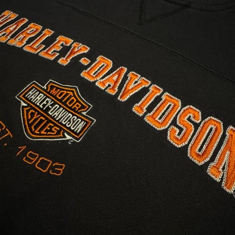 HARLEY DAVIDSON  刺繍スウェット
