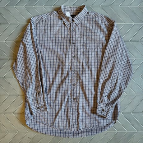 90s OLD GAP ブルーチェックシャツ