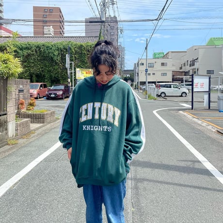 サイドラインカレッジパーカー