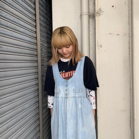 USA製デニムジャンパースカート🌿