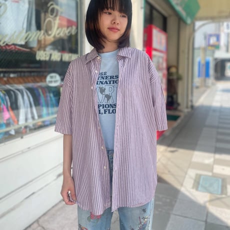 Dockers 半袖ストライプシャツ