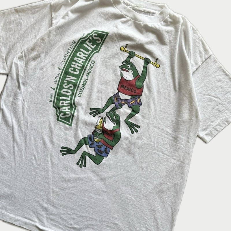 90's CARLOS'N CHARLIE'S Tシャツ | CUSTOM FEVER
