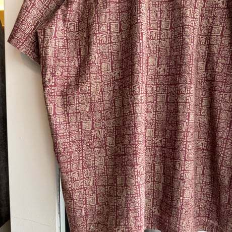 L.L.Bean 総柄コットンシャツ XL