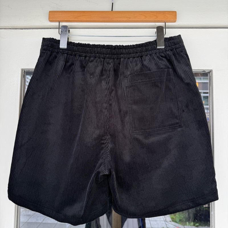 80s オーシャンパシフィック コーデュロイショーツ 黒 タロンジップ 状態良 80s オーシャンパシフィック コーデュロイショーツ 黒