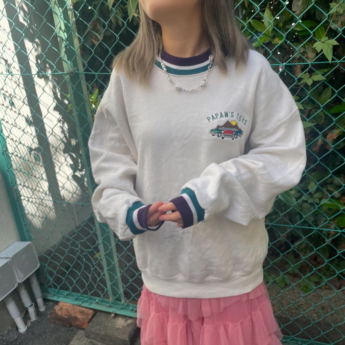 JERZEES SUPER SWEATS ワンポイント刺繍リンガースウェット