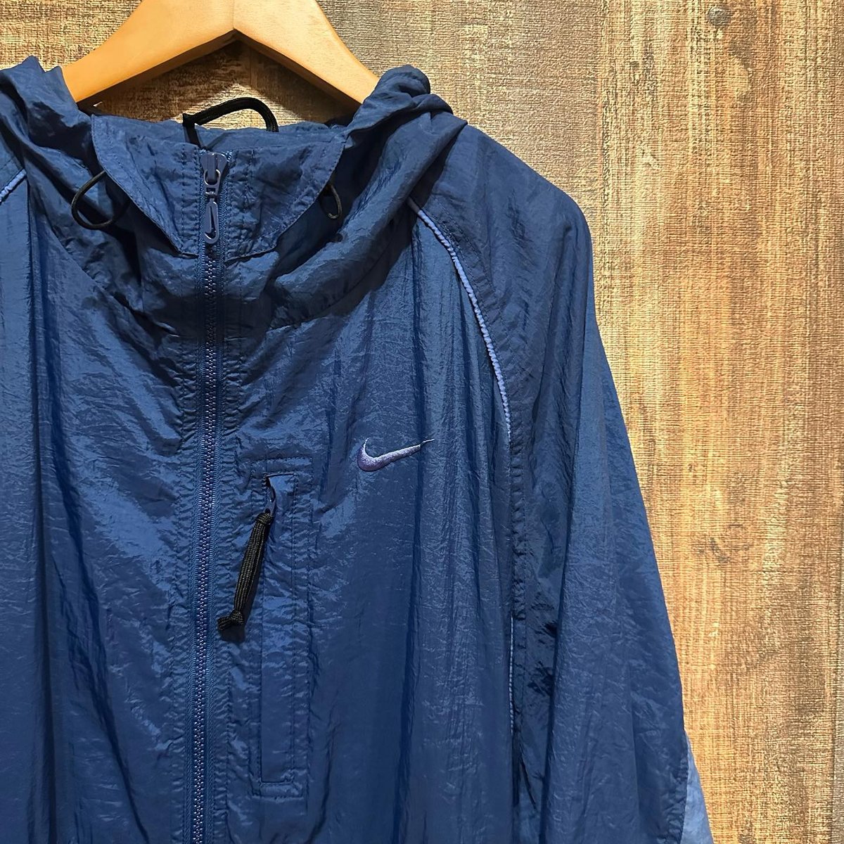 90s NIKE フード付きナイロンジャケット | CUSTOM FEVER