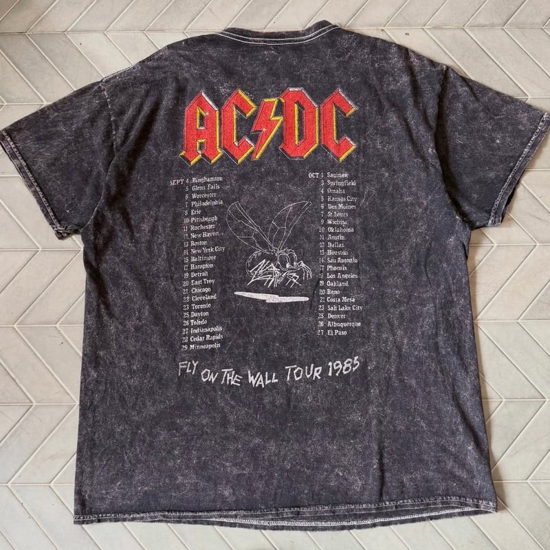 AC/DC ツアーTシャツ | CUSTOM FEVER