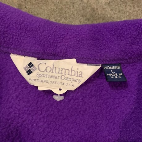 USA製Columbiaフリースベスト