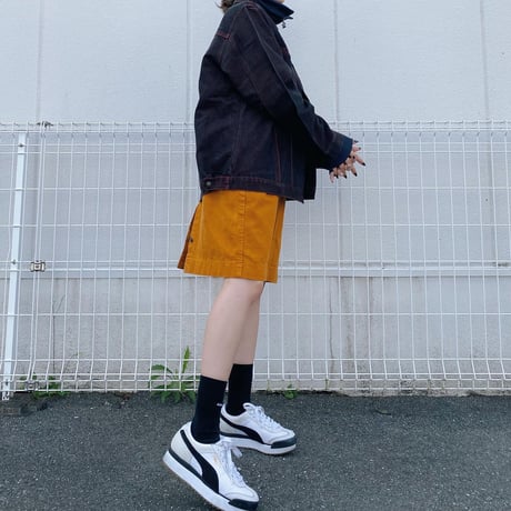 赤黒デニムジャケット