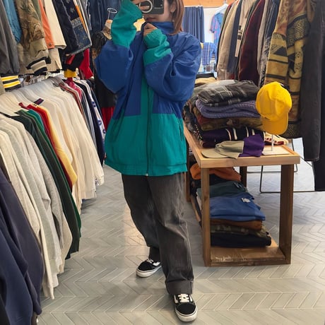 80s adidas ナイロンジャケット
