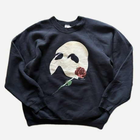 90's USA製The Phantom of the Operaプリントスウェット XL