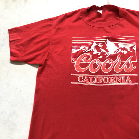 80's COORS🍺プリントTシャツ  XL