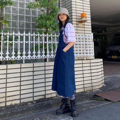 70sデニムジャンスカ