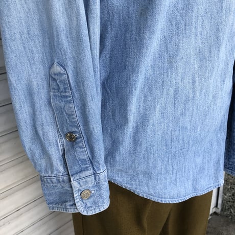 USA製 Ralph Lauren長袖デニムシャツ