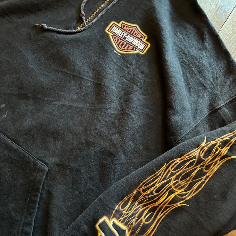 ハーレーダビッドソン ハーフジップ フリース センター刺繍 2XL 2025年最新】harley-davidson ハーフジップの人気アイテム
