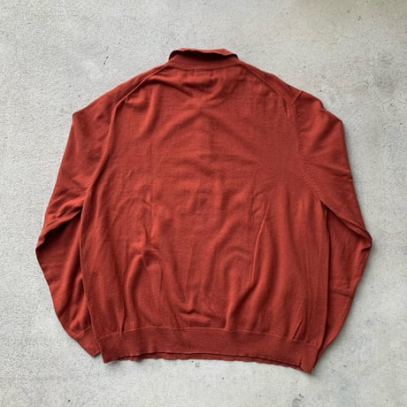 Eddie Bauer襟付きヘンリーニット