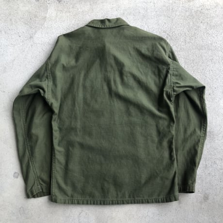 ビンテージ50'sサテンコットン ユーティリティシャツ