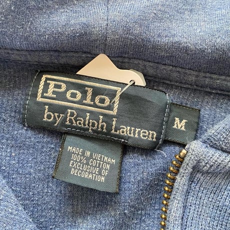 POLO RalphLauren コットンニットダブルジップパーカー