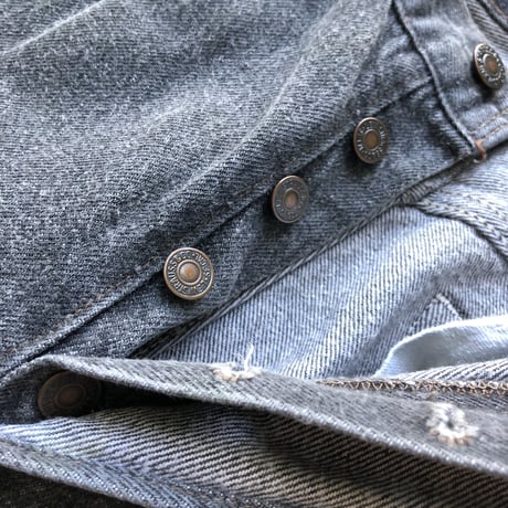 USA製 Levi's501 W31×L32 先染めブラック