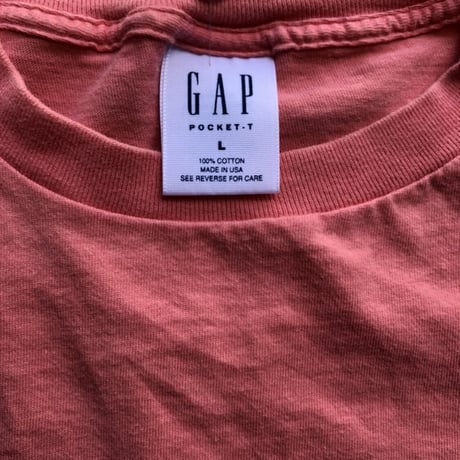 90's USA製 GAP ポケットTシャツ