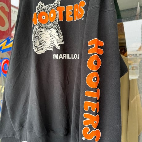 〜00's フルーツオブザルーム HOOTERS スウェット XL
