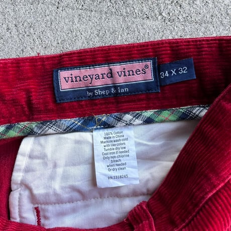 Vineyard Vines 細畝コーデュロイパンツ　W34 L32