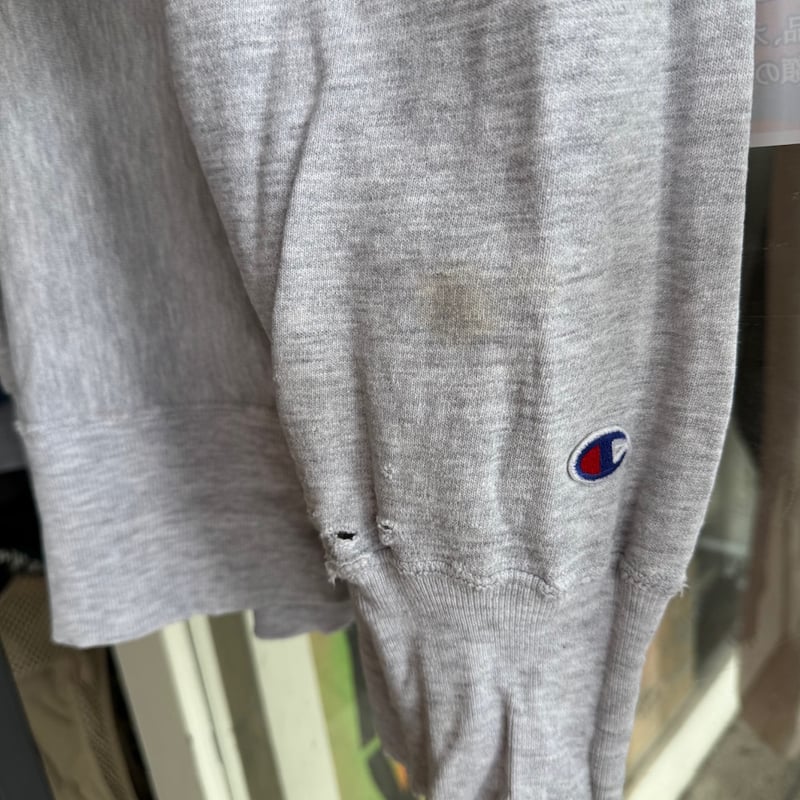 90's Champion Reverse Weave (Damage) XXL | CUST