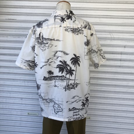 Hawaii総柄シャツ