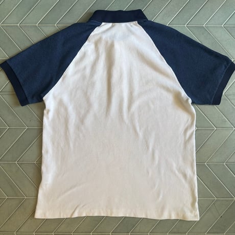 90s LACOSTE ラグランポロシャツ