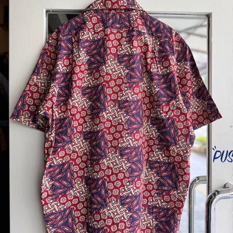 90's POLO by Ralph Lauren 総柄シャツ M