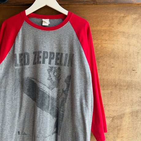レッド・ツェッペリン ラグラン七分袖Tシャツ