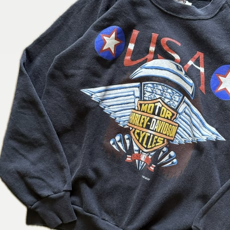 〜90's HARLEY DAVIDSON  スウェット