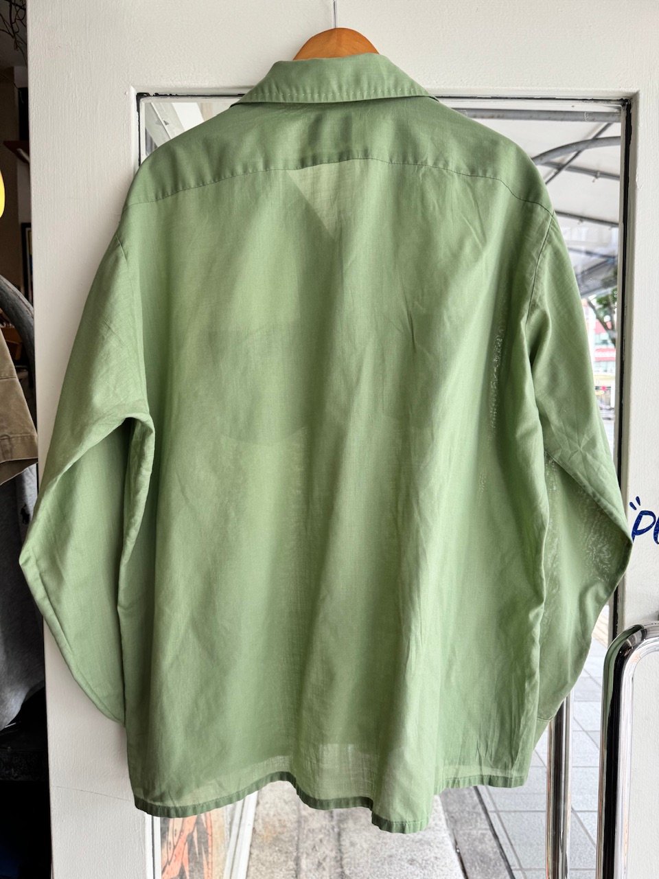 70's VAN HEUSENオープンカラーシャツ XL | CUSTOM FEVER