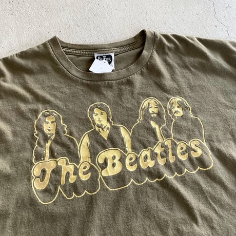 The Beatles フロッキープリントTシャツ