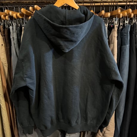 USA製 JERZEES ジップパーカー 黒