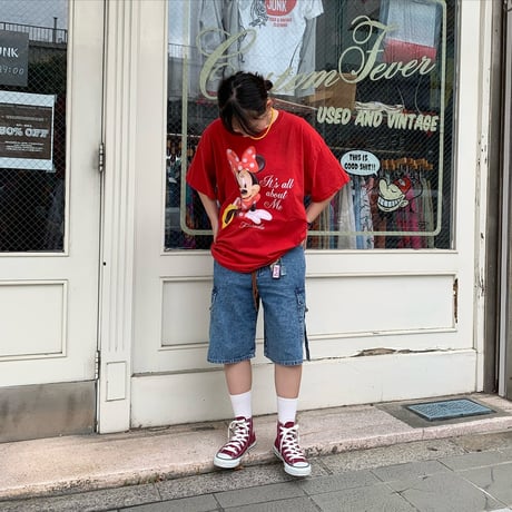 Disney ミニー プリントTシャツ