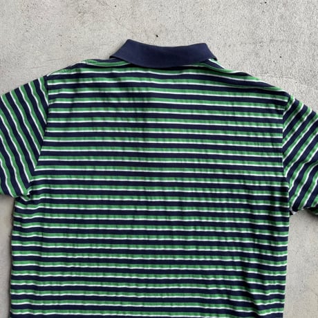 Polo ボーダーポロシャツ