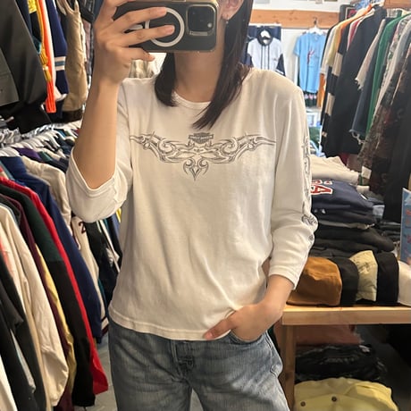 USA製 Harley-Davidson 七分袖Tシャツ
