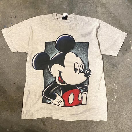 ミッキーマウス両面プリントTシャツ