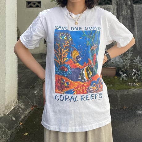 USA製 熱帯魚Tシャツ