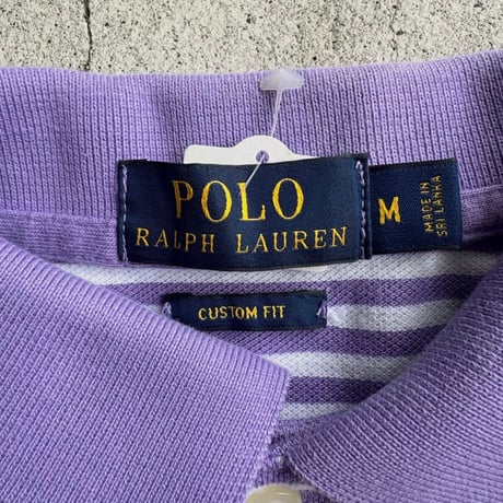POLO ボーダーポロシャツ
